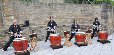 Die Osnabrücker Trommlergruppe „Hoshi-Daiko“
